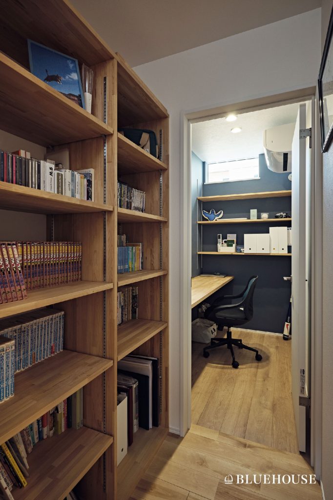 趣味の道具をすっきり収納!デッドスペースを活かす造作収納