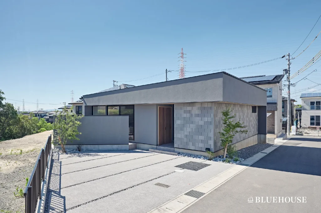 敷地面積60.5坪｜延床面積29.3坪の平屋の施工事例