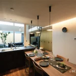 ライフリゾートを感じる中庭がある平屋