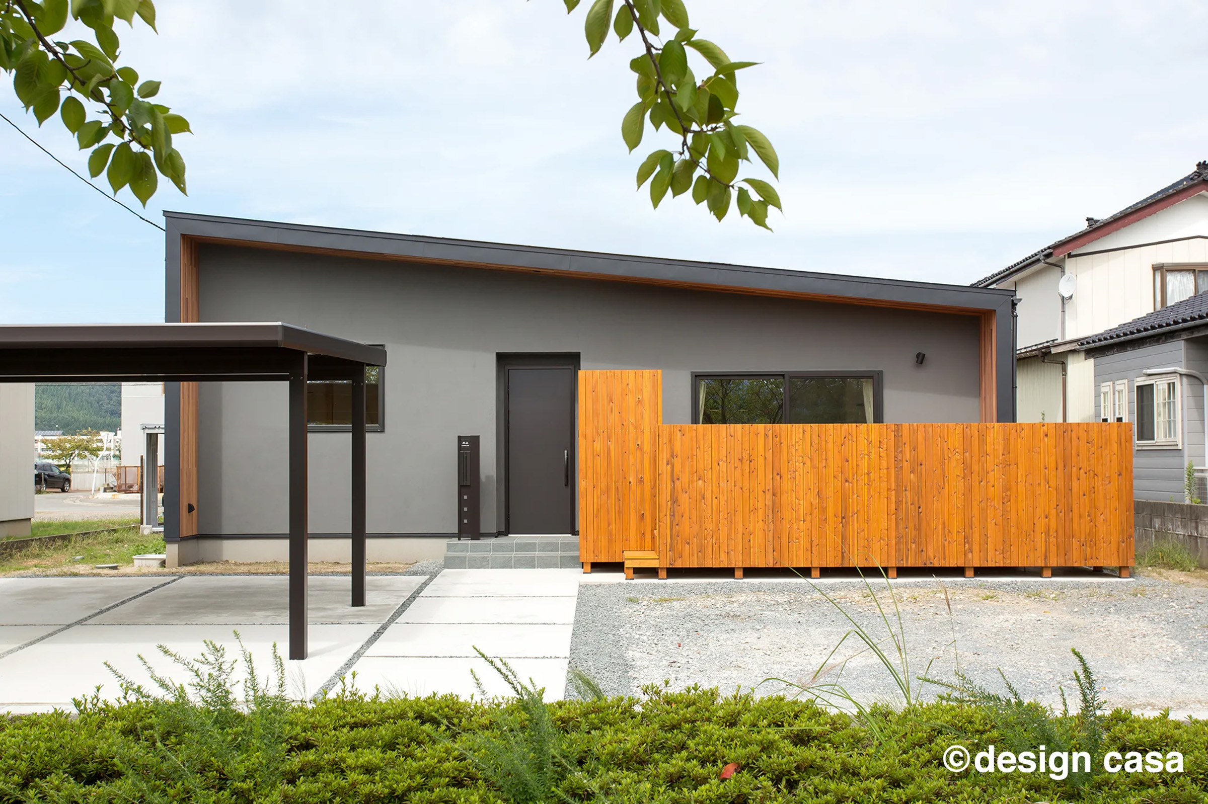 なだらかに奏でる家