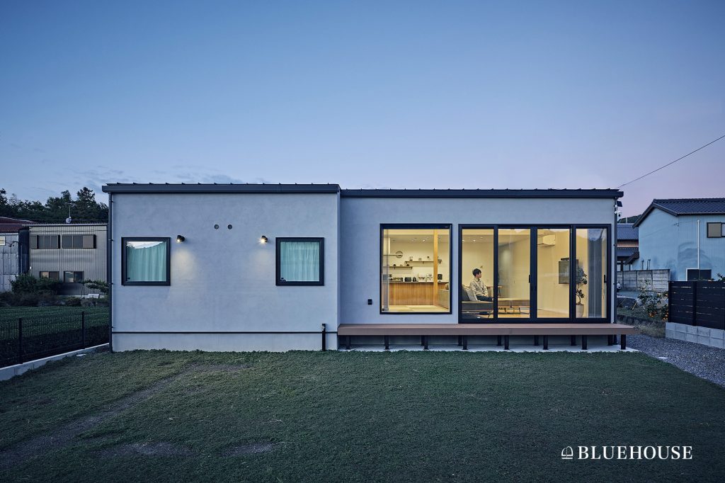 圧倒的開放感のある平屋