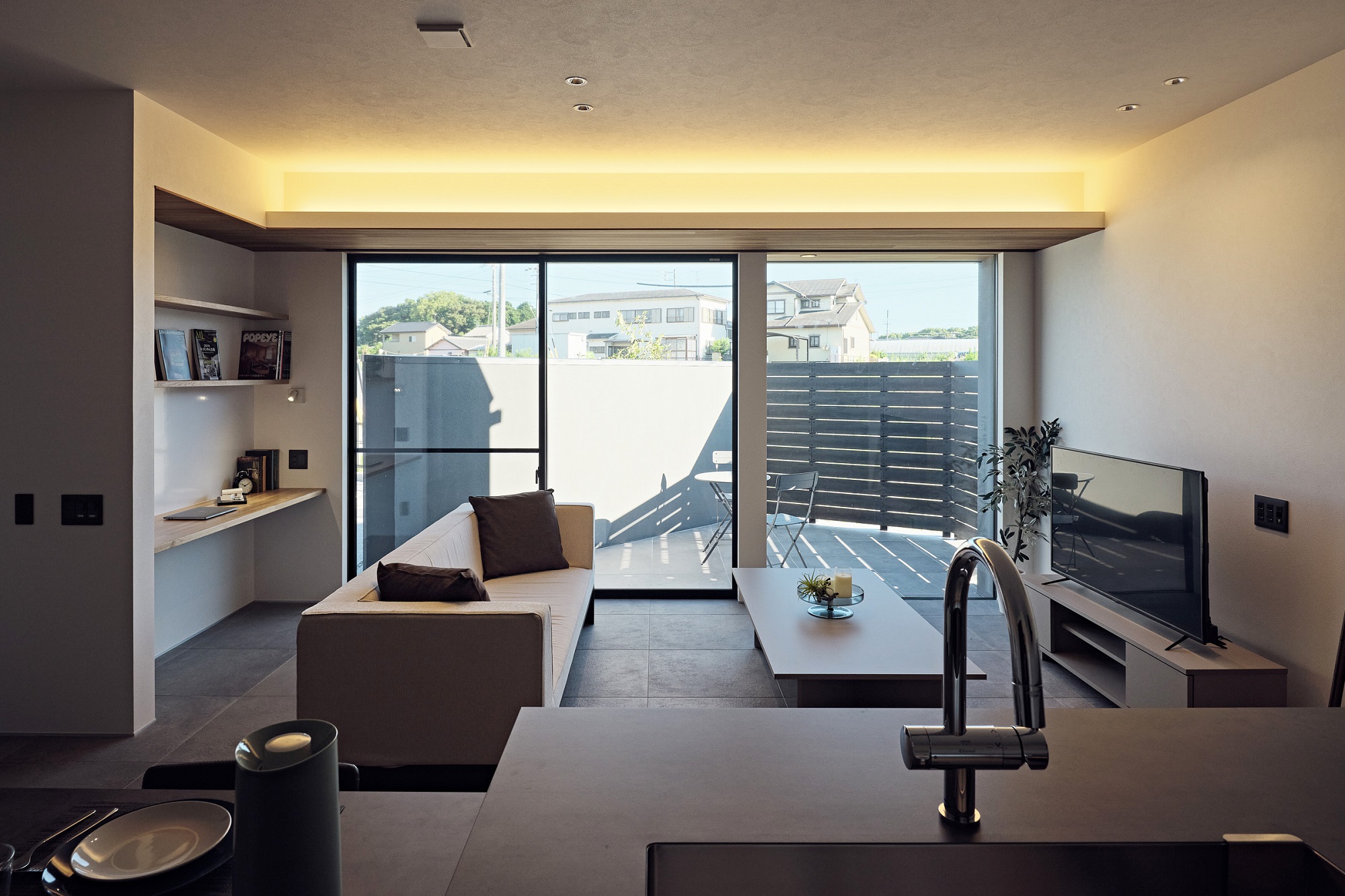 平屋×バルコニーで実現する開放的な外空間