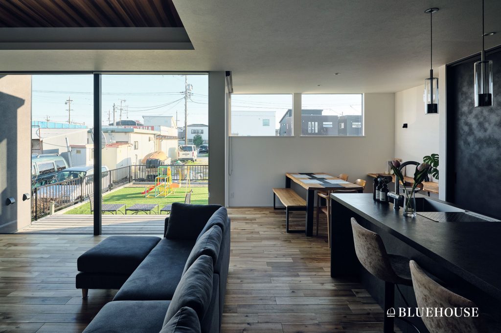 平屋のLDKを庭側に増築