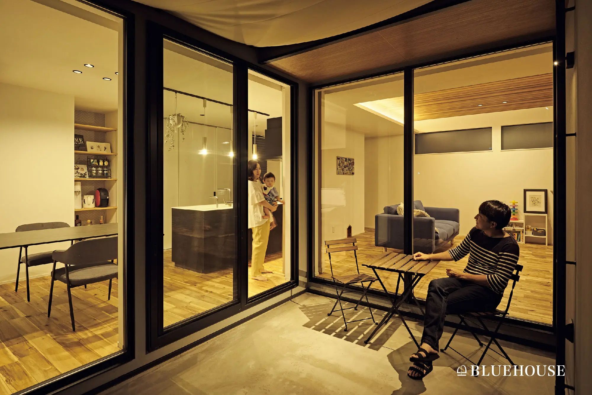 QOLを上げる平屋ガレージハウス