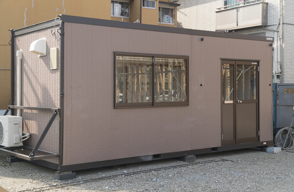 ユニットハウス（プレハブ住宅）のイメージ